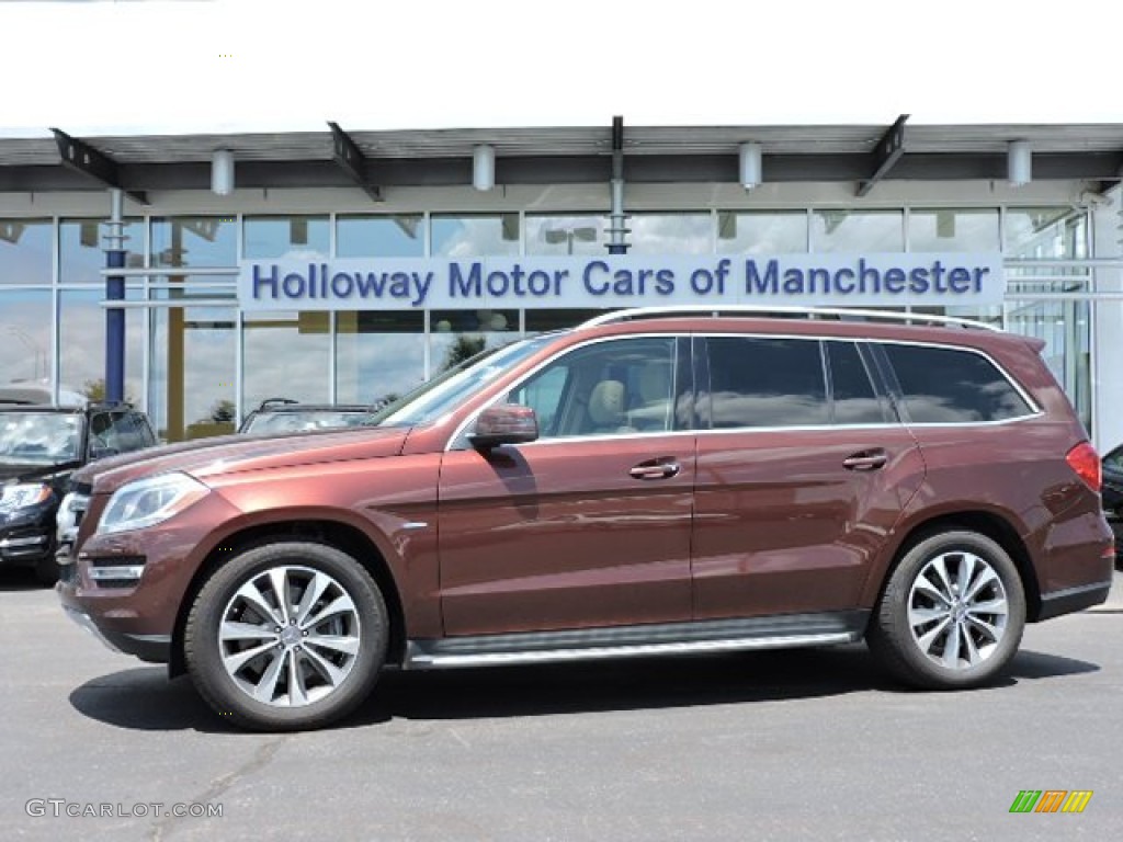 2013 GL 450 4Matic - Cinnabar Red Metallic / Almond Beige photo #1
