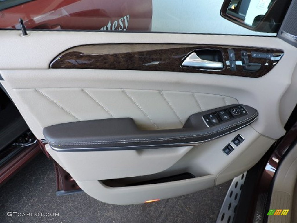 2013 GL 450 4Matic - Cinnabar Red Metallic / Almond Beige photo #14