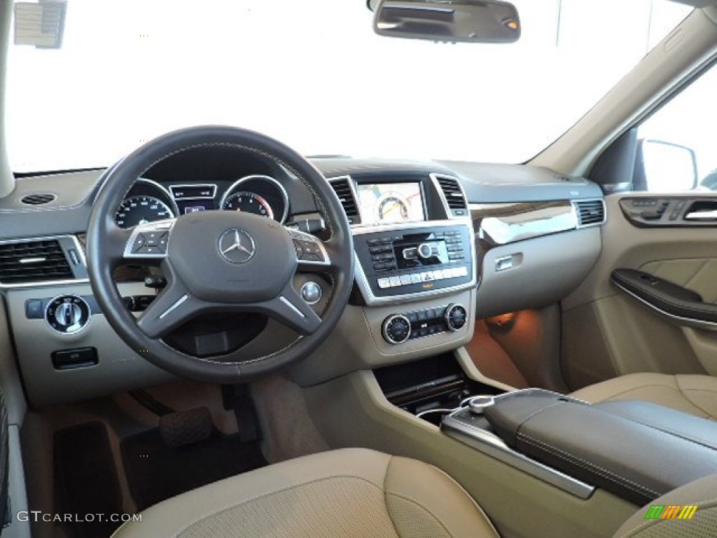 Almond Beige Interior 2013 Mercedes-Benz GL 450 4Matic Photo #105120501