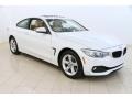 Alpine White 2015 BMW 4 Series 428i xDrive Coupe Exterior