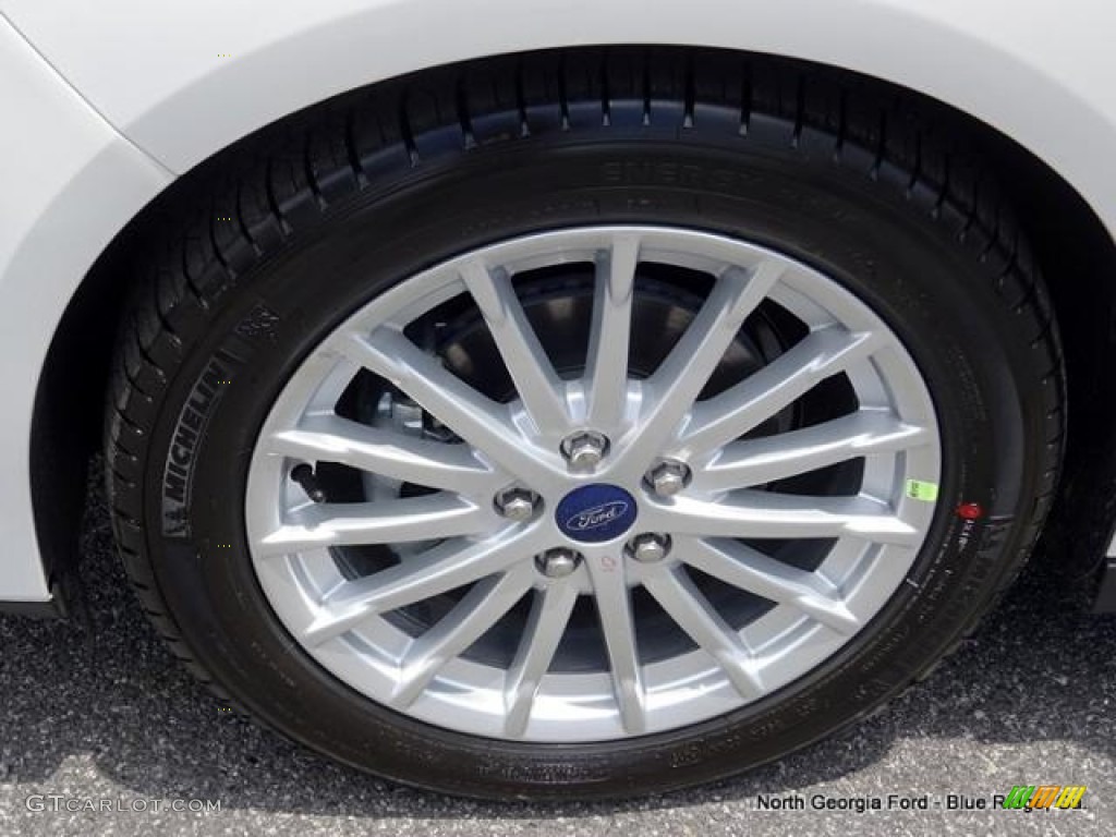 2015 C-Max Hybrid SEL - White Platinum Tricoat / Medium Light Stone photo #8