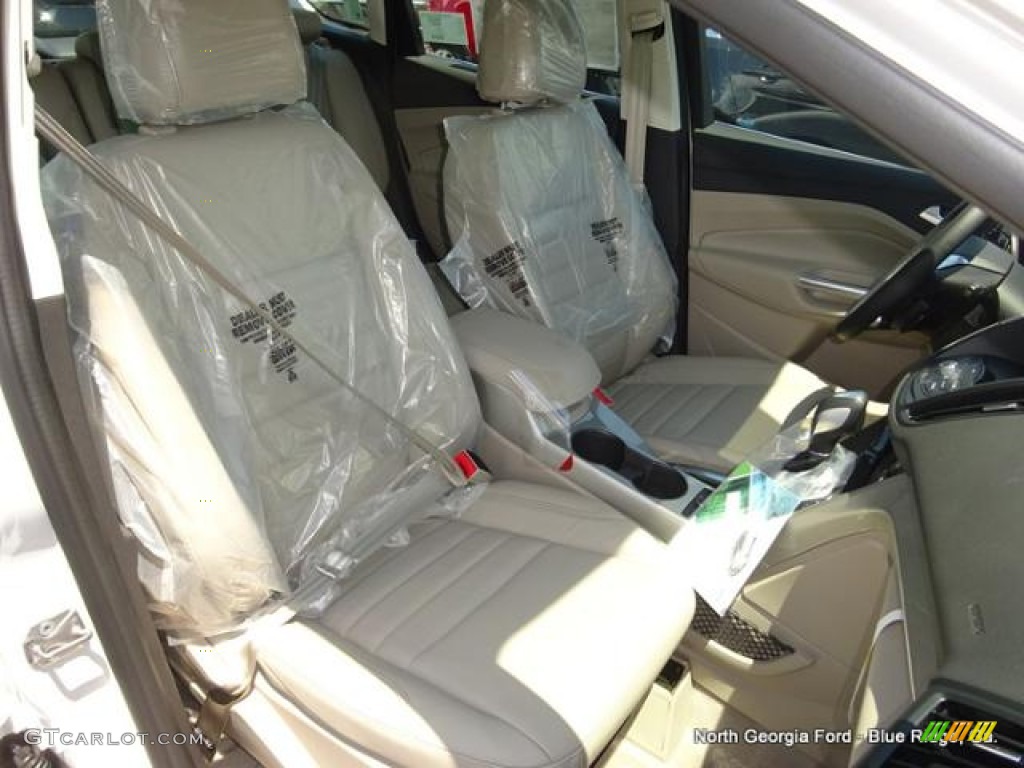 2015 C-Max Hybrid SEL - White Platinum Tricoat / Medium Light Stone photo #10