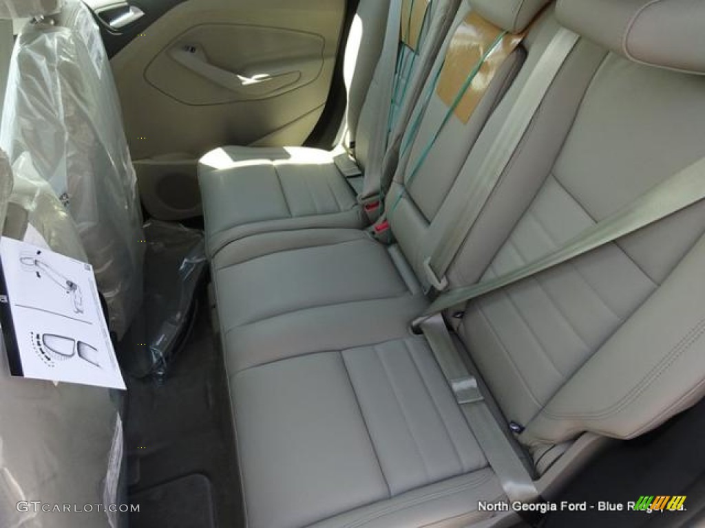 2015 C-Max Hybrid SEL - White Platinum Tricoat / Medium Light Stone photo #11
