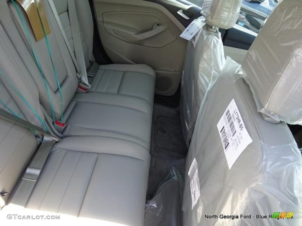 2015 C-Max Hybrid SEL - White Platinum Tricoat / Medium Light Stone photo #12