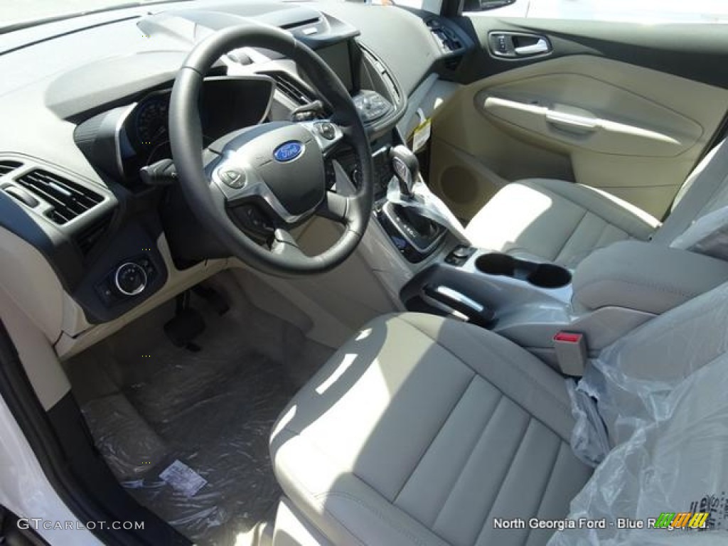 2015 C-Max Hybrid SEL - White Platinum Tricoat / Medium Light Stone photo #25
