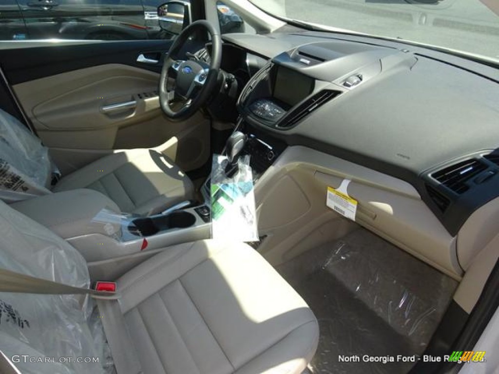 2015 C-Max Hybrid SEL - White Platinum Tricoat / Medium Light Stone photo #26