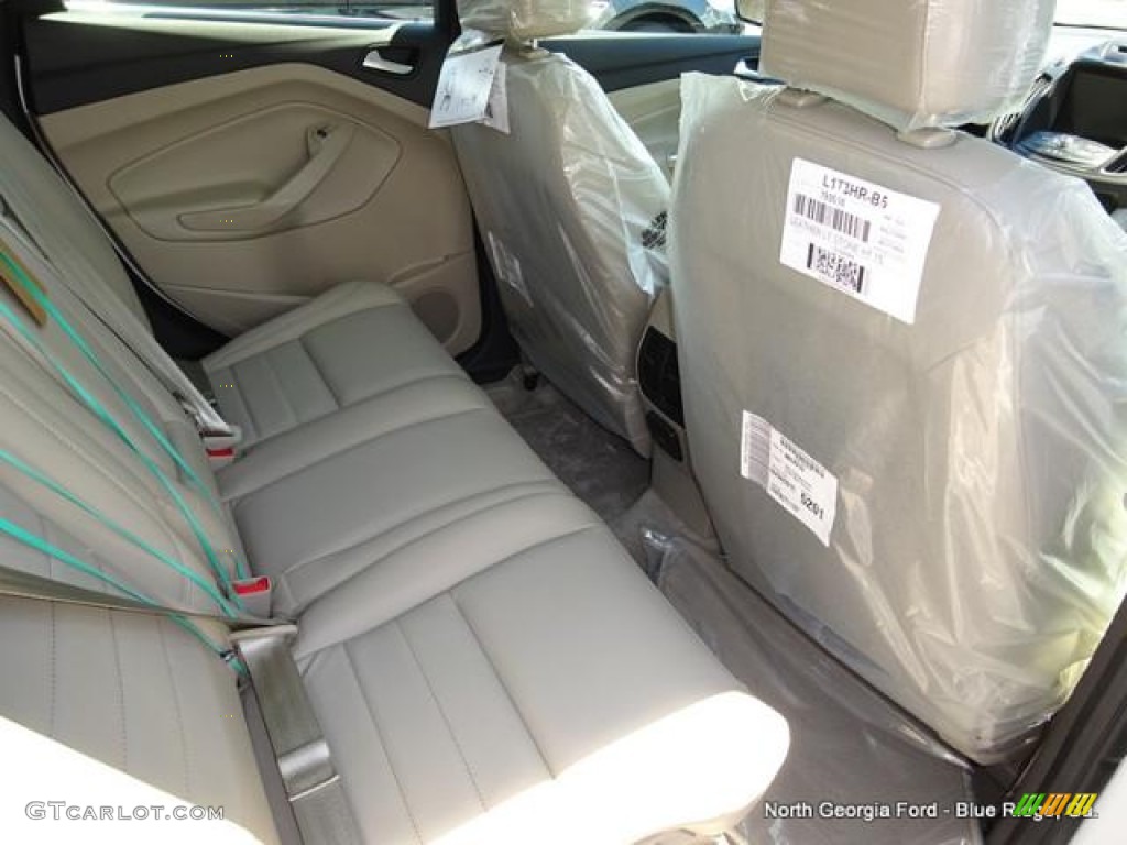 2015 C-Max Hybrid SEL - White Platinum Tricoat / Medium Light Stone photo #28