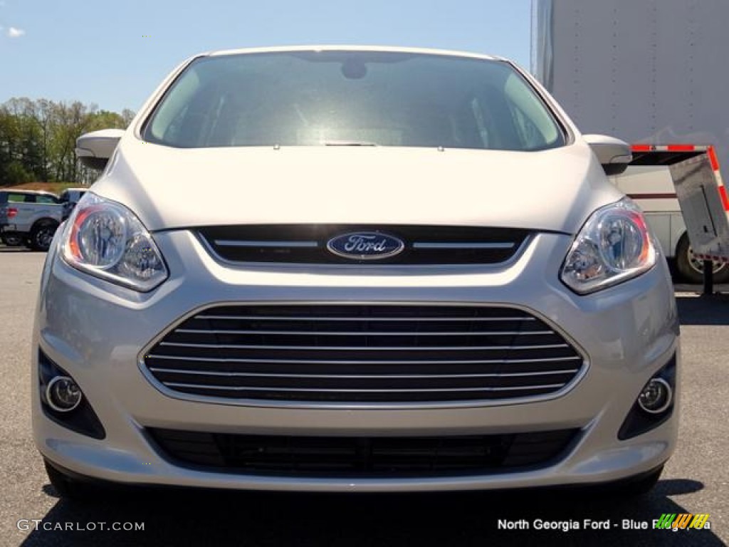 2015 C-Max Hybrid SEL - Ingot Silver Metallic / Charcoal Black photo #8