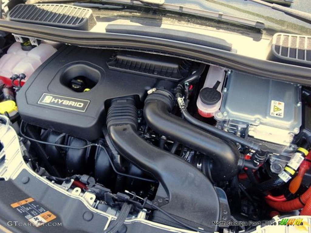 2015 C-Max Hybrid SEL - Ingot Silver Metallic / Charcoal Black photo #10