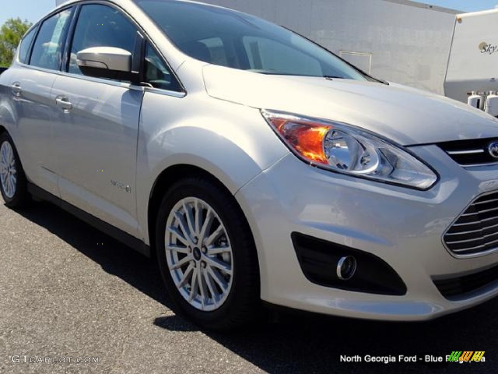2015 C-Max Hybrid SEL - Ingot Silver Metallic / Charcoal Black photo #35