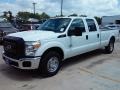 Oxford White - F350 Super Duty XL Crew Cab Photo No. 8