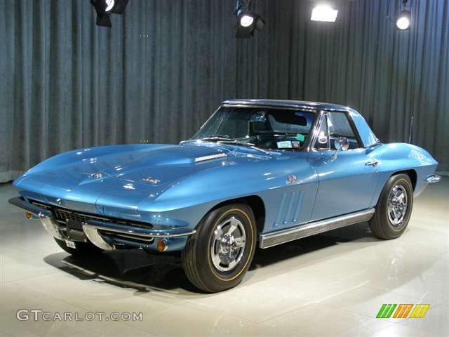 1966 Corvette Sting Ray Coupe - Nassau Blue / Black photo #1