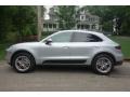 Rhodium Silver Metallic 2015 Porsche Macan S Exterior