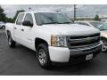 2011 Summit White Chevrolet Silverado 1500 LS Crew Cab 4x4  photo #2