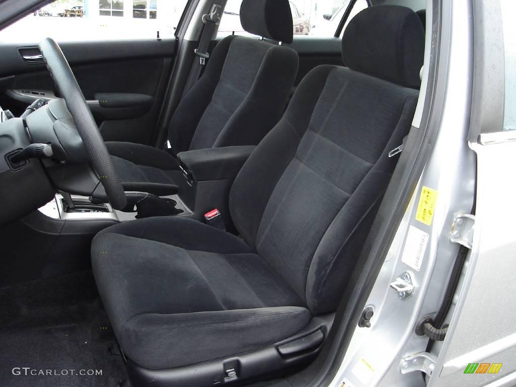 2006 Accord EX Sedan - Alabaster Silver Metallic / Black photo #13