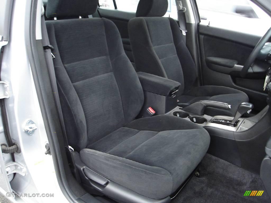 2006 Accord EX Sedan - Alabaster Silver Metallic / Black photo #14