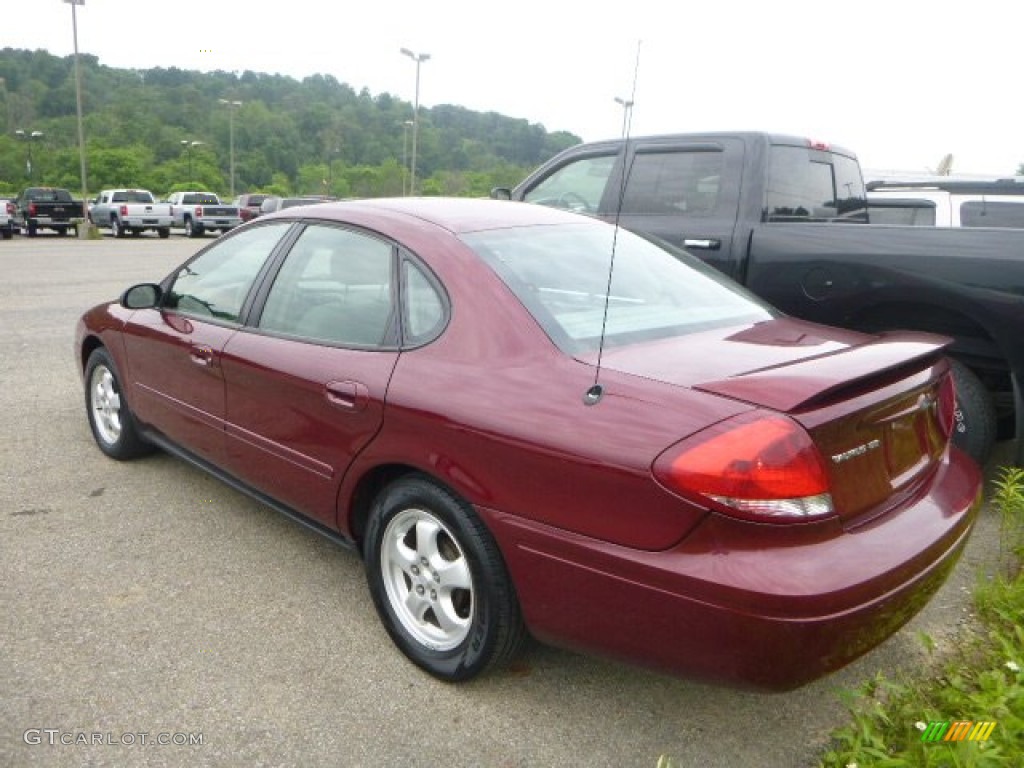 2007 Taurus SE - Merlot Metallic / Medium/Dark Pebble photo #3