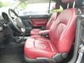  2005 New Beetle Dark Flint Edition Convertible Bordeaux Red Interior