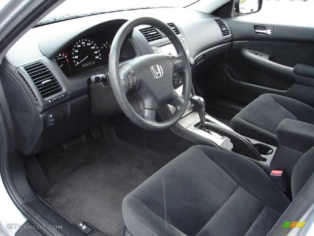 2006 Accord EX Sedan - Alabaster Silver Metallic / Black photo #21