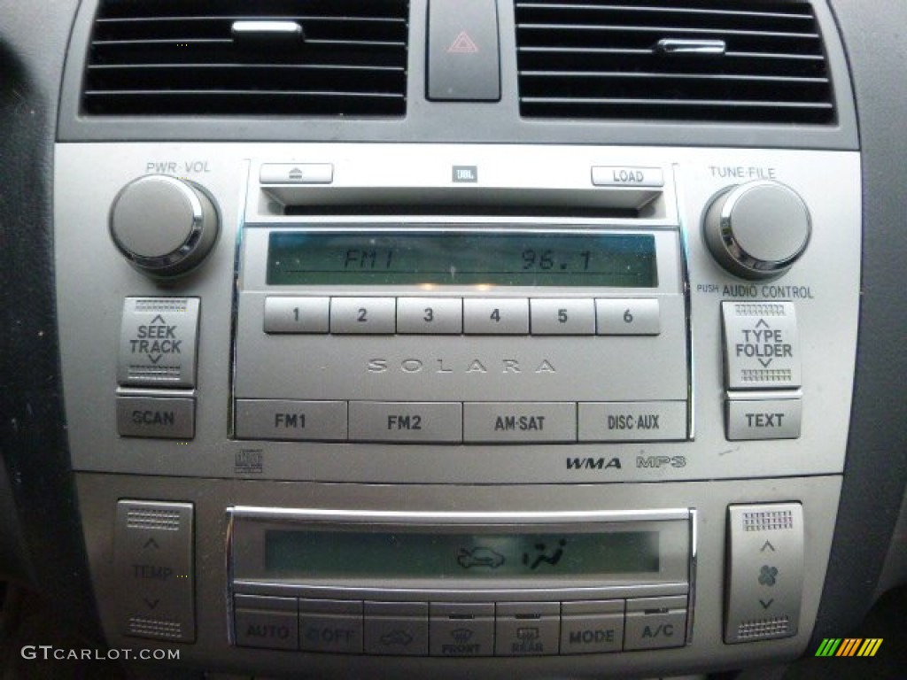 2007 Solara SLE V6 Convertible - Black / Dark Stone photo #2