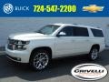 2015 White Diamond Tricoat Chevrolet Suburban LTZ 4WD  photo #1