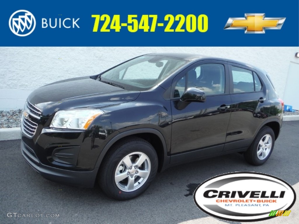 2015 Trax LS AWD - Black Granite Metallic / Jet Black photo #1