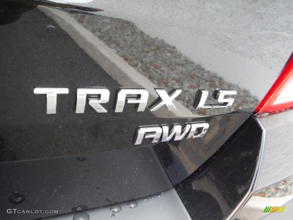 2015 Trax LS AWD - Black Granite Metallic / Jet Black photo #7