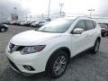 2015 Pearl White Nissan Rogue SL AWD  photo #8