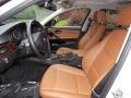 Saddle Brown Dakota Leather Interior Photo for 2011 BMW 3 Series #105134218