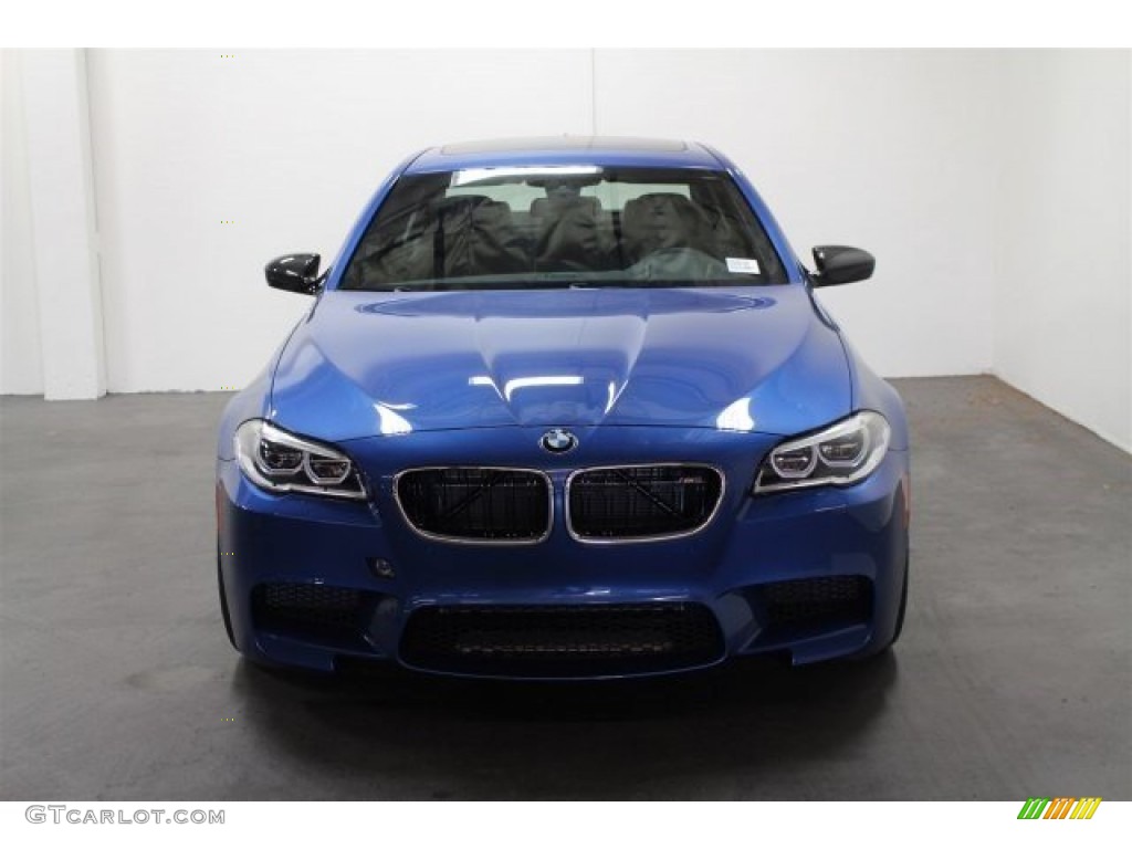 2015 M5 Sedan - Monte Carlo Blue Metallic / Black photo #3