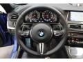 2015 BMW M5 Black Interior Steering Wheel Photo