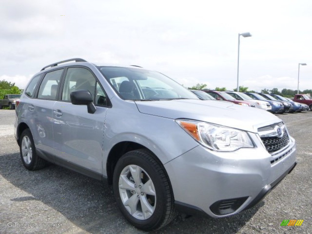 Ice Silver Metallic Subaru Forester