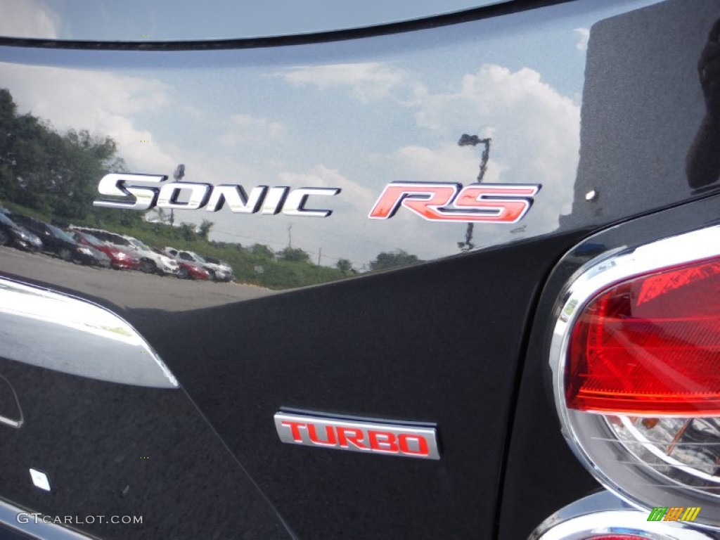 2015 Chevrolet Sonic RS Hatchback Marks and Logos Photo #105136813