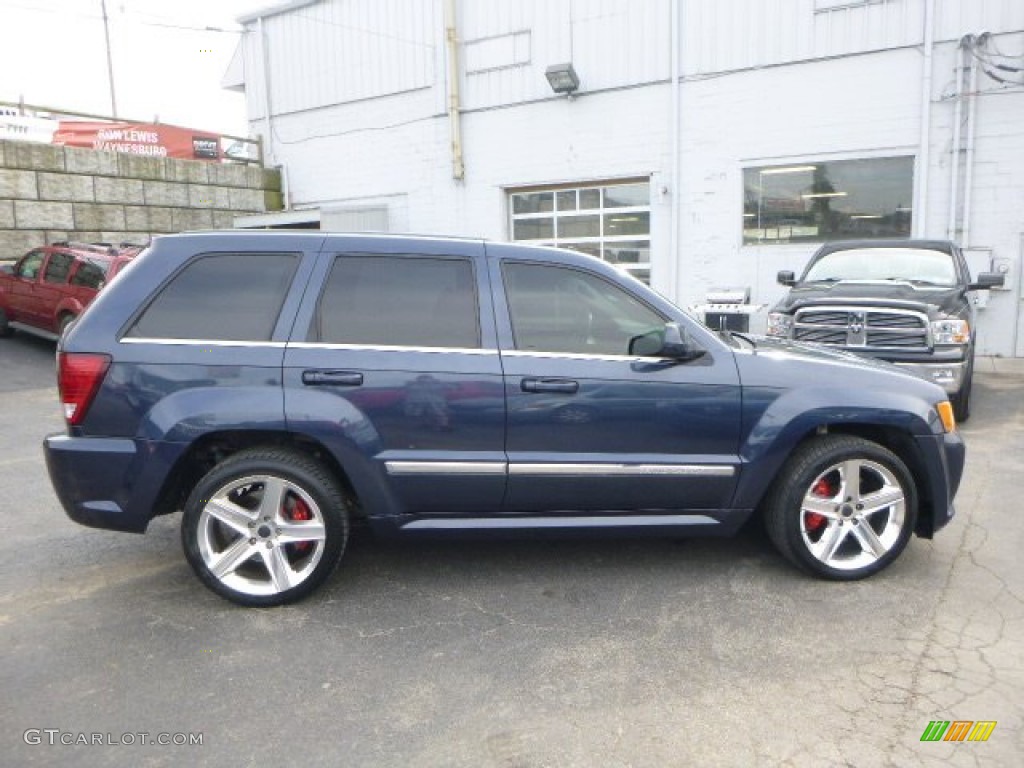 Modern Blue Pearl 2009 Jeep Grand Cherokee SRT-8 4x4 Exterior Photo #105137143
