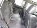 2009 Jeep Grand Cherokee Dark Slate Gray Royale Leather Interior Rear Seat Photo
