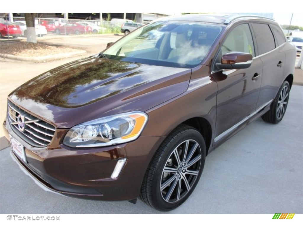 2016 XC60 T5 Drive-E - Rich Java Metallic / Beige photo #3