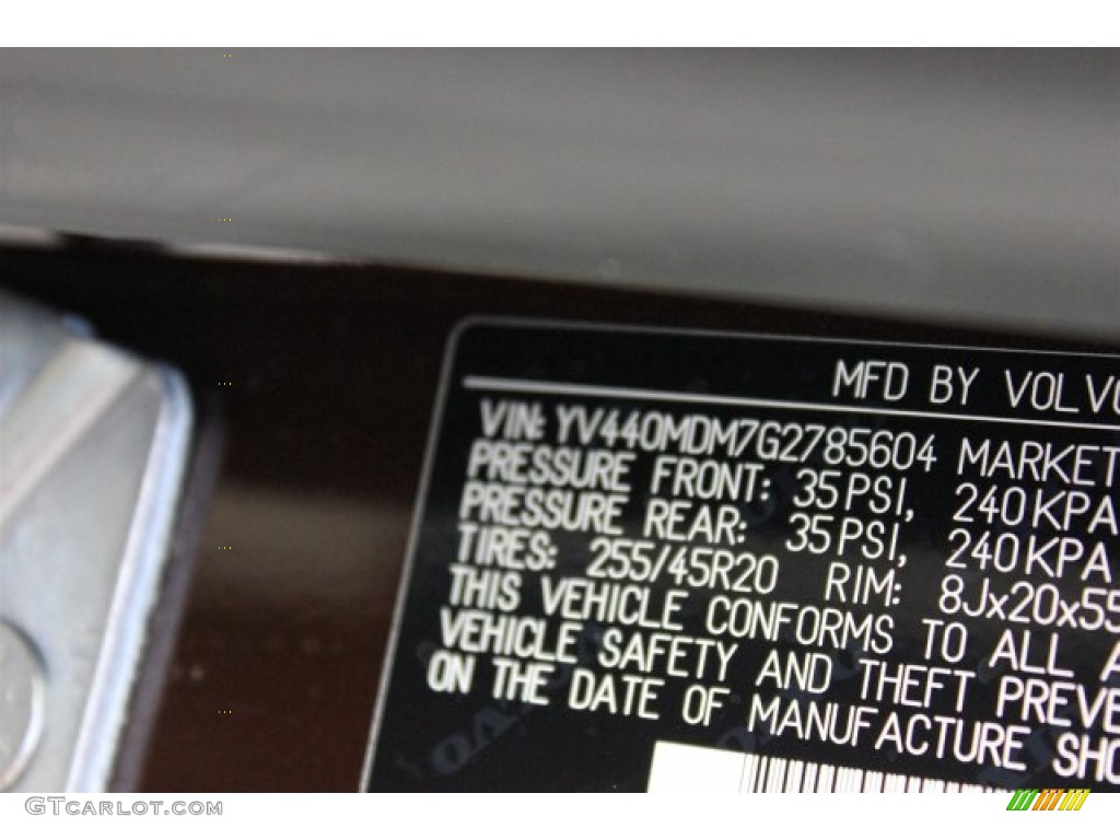 2016 XC60 T5 Drive-E - Rich Java Metallic / Beige photo #38