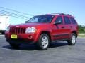 2005 Inferno Red Crystal Pearl Jeep Grand Cherokee Laredo 4x4  photo #3