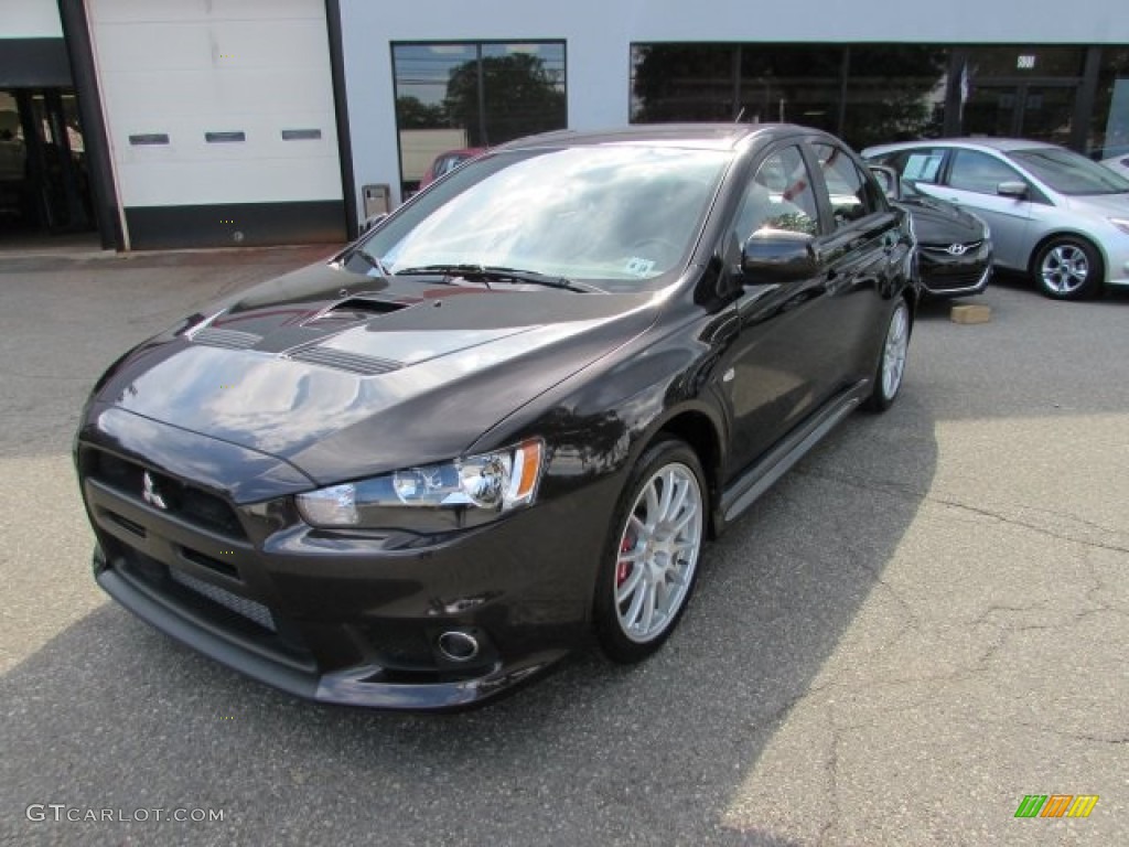 2013 Lancer Evolution GSR - Phantom Black / Black photo #3