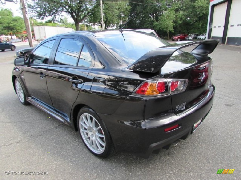 2013 Lancer Evolution GSR - Phantom Black / Black photo #5