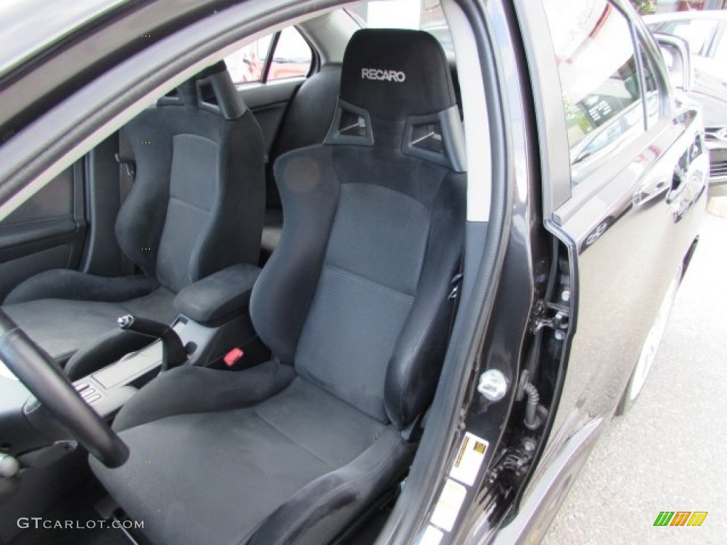 2013 Lancer Evolution GSR - Phantom Black / Black photo #14