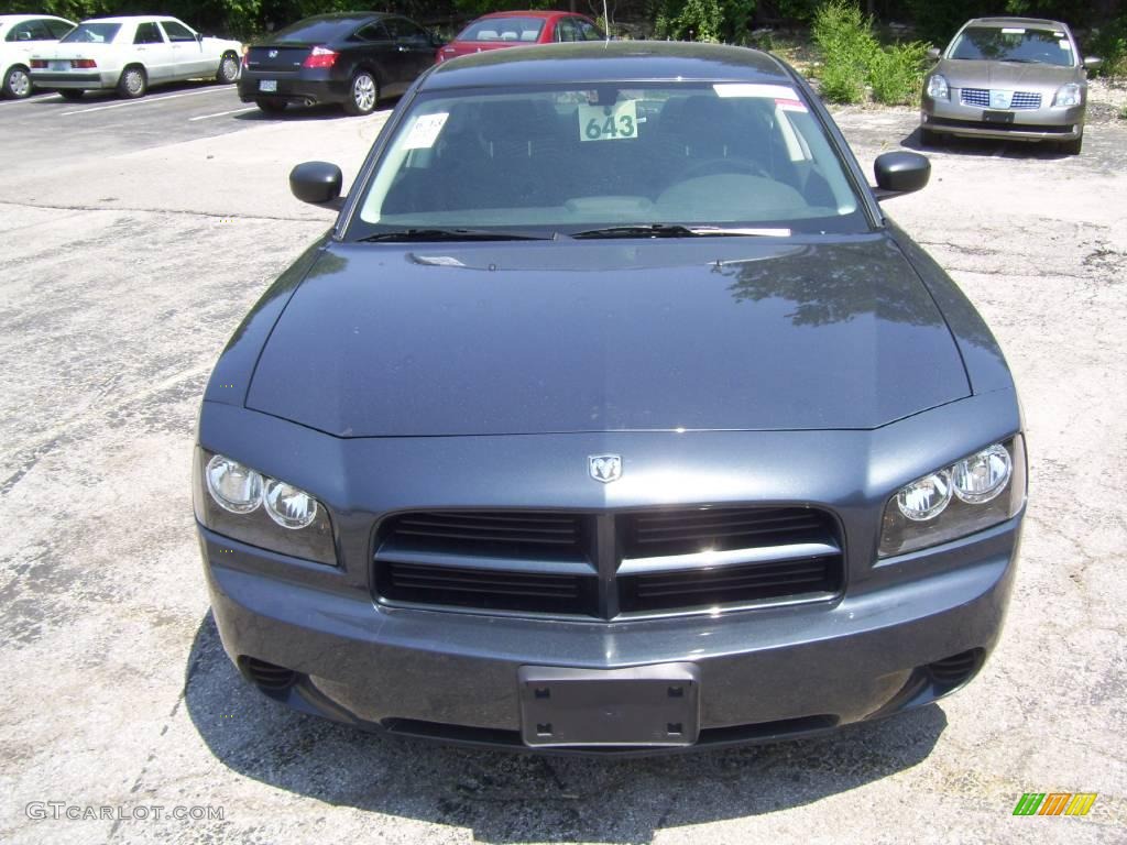 2008 Charger SE - Steel Blue Metallic / Dark Slate Gray photo #8