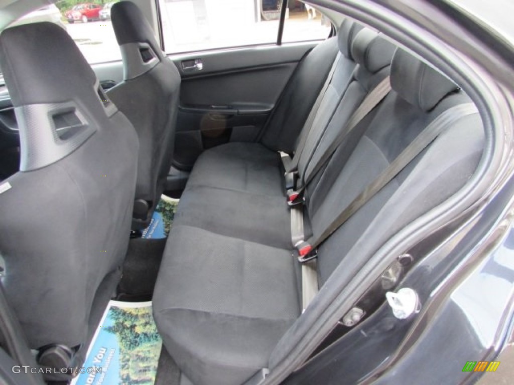 2013 Lancer Evolution GSR - Phantom Black / Black photo #27