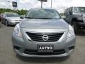 2014 Magnetic Gray Nissan Versa 1.6 S Sedan  photo #8