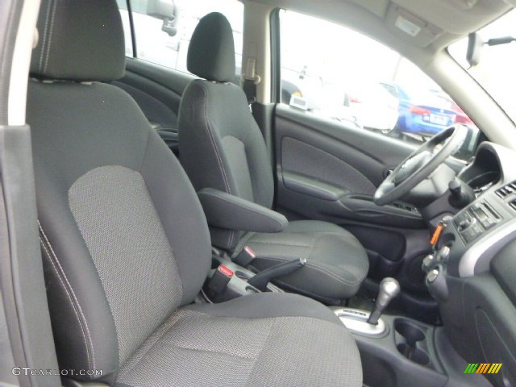 2014 Versa 1.6 S Sedan - Magnetic Gray / Charcoal photo #9