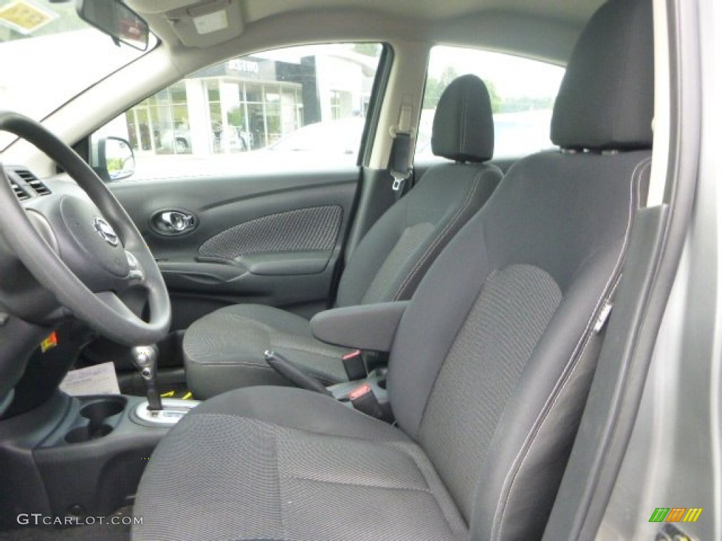 2014 Versa 1.6 S Sedan - Magnetic Gray / Charcoal photo #13
