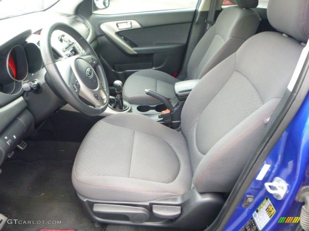 2010 Forte SX - Corsa Blue / Black Sport photo #15