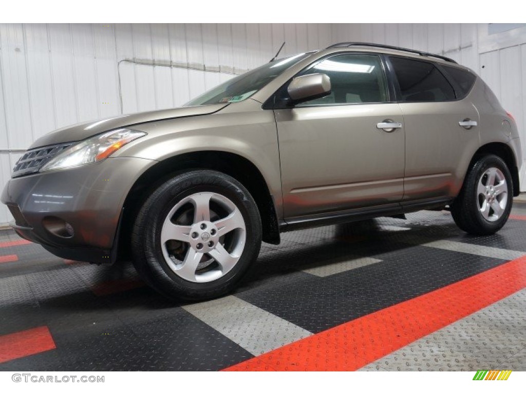 2003 Murano SL AWD - Polished Pewter Metallic / Charcoal photo #2