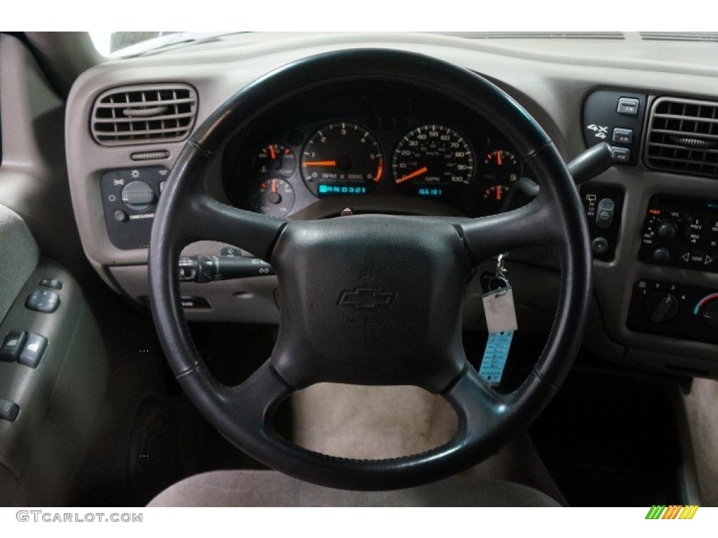 2001 Blazer LS 4x4 - Indigo Blue Metallic / Medium Gray photo #18