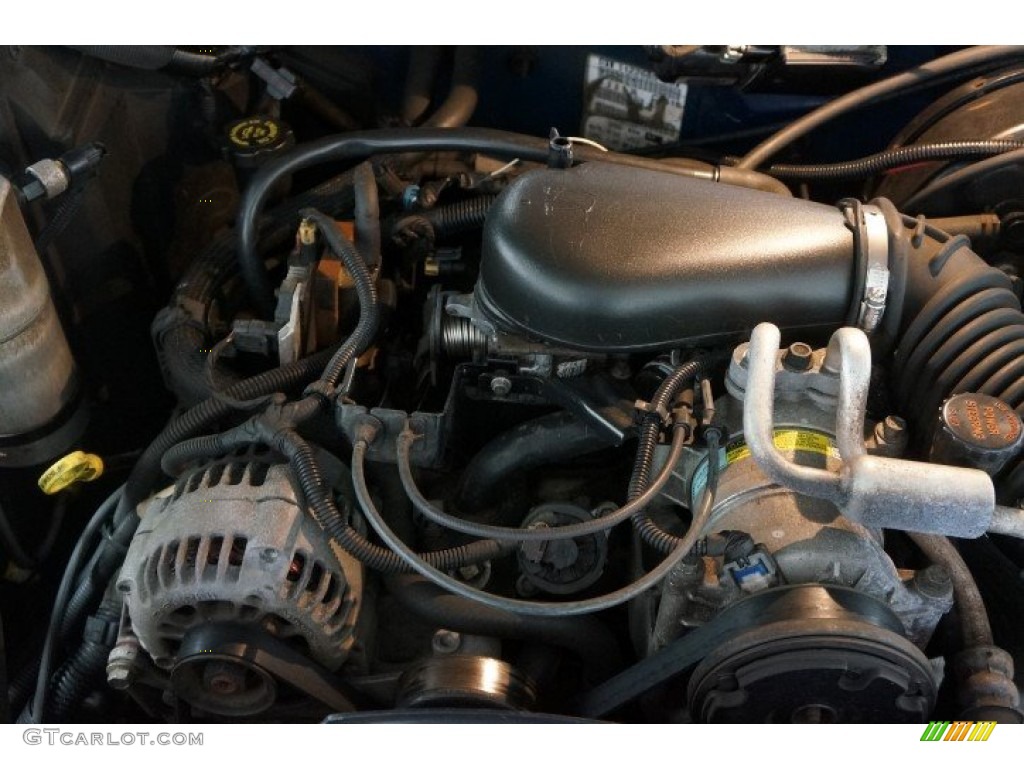 2001 Blazer LS 4x4 - Indigo Blue Metallic / Medium Gray photo #28